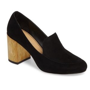 Splendid Rosita Gold Heel Loafer